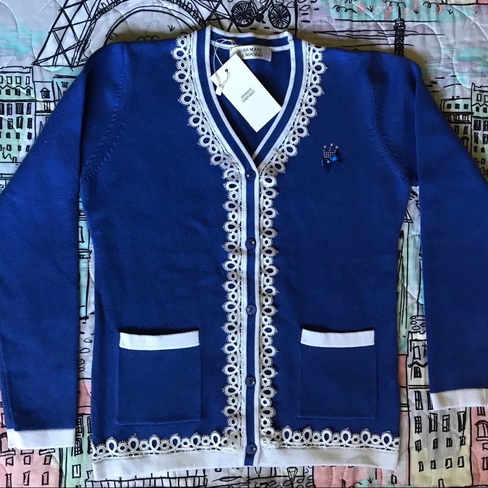 EMPORIO ARMANI girls sweater